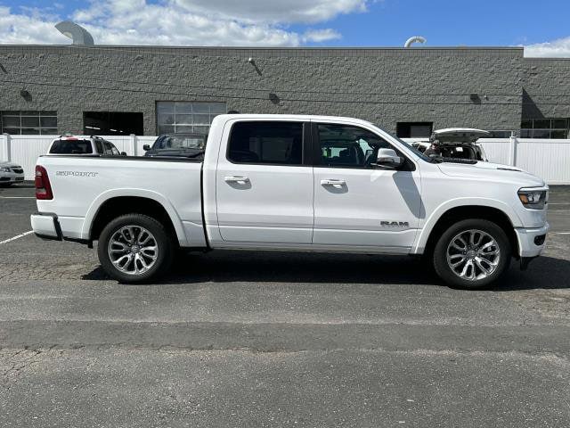 Used 2021 RAM Ram 1500 Pickup Laramie with VIN 1C6SRFJT8MN651449 for sale in Sterling Heights, MI