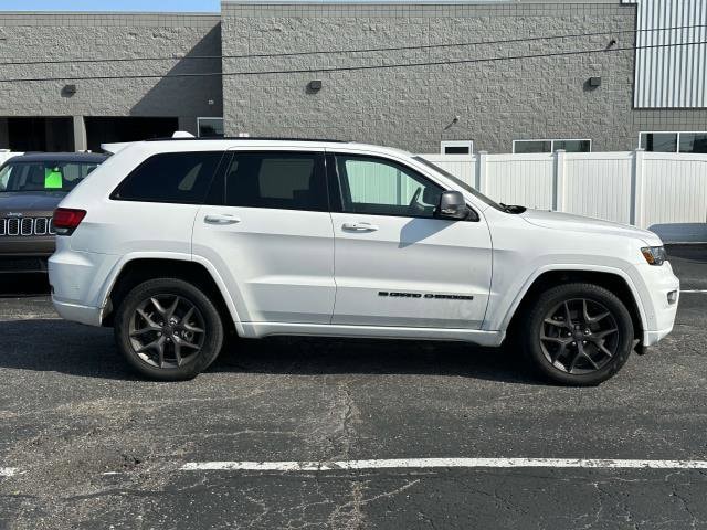 Used 2021 Jeep Grand Cherokee 80th Edition with VIN 1C4RJFBG6MC619823 for sale in Sterling Heights, MI