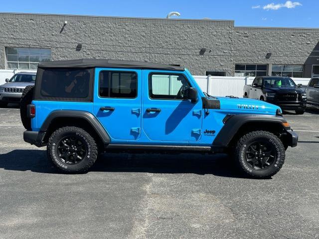 Used 2021 Jeep Wrangler Unlimited Willys with VIN 1C4HJXDGXMW644477 for sale in Sterling Heights, MI