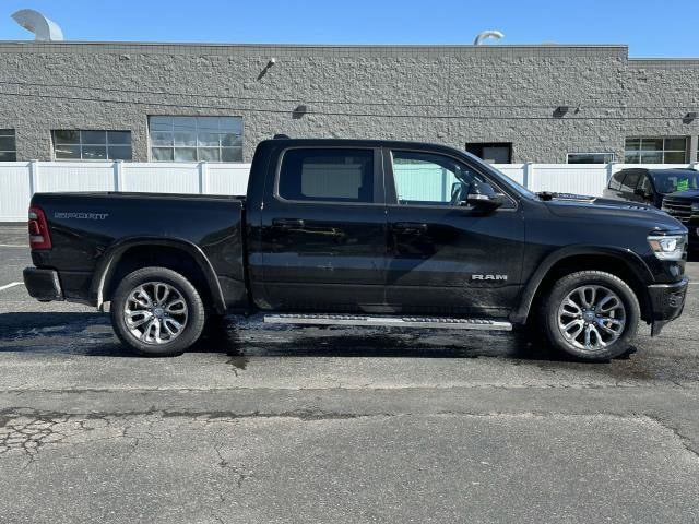 Used 2021 RAM Ram 1500 Pickup Laramie with VIN 1C6SRFJT7MN757987 for sale in Sterling Heights, MI