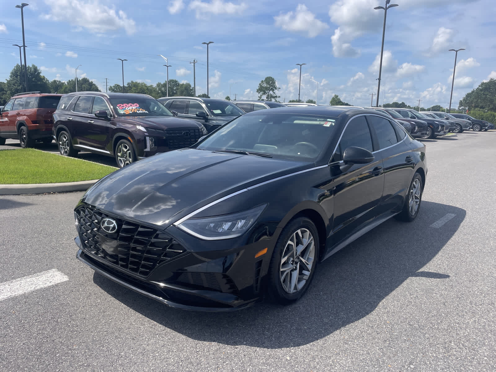 Certified 2021 Hyundai Sonata SEL with VIN 5NPEL4JA3MH084724 for sale in Lafayette, LA