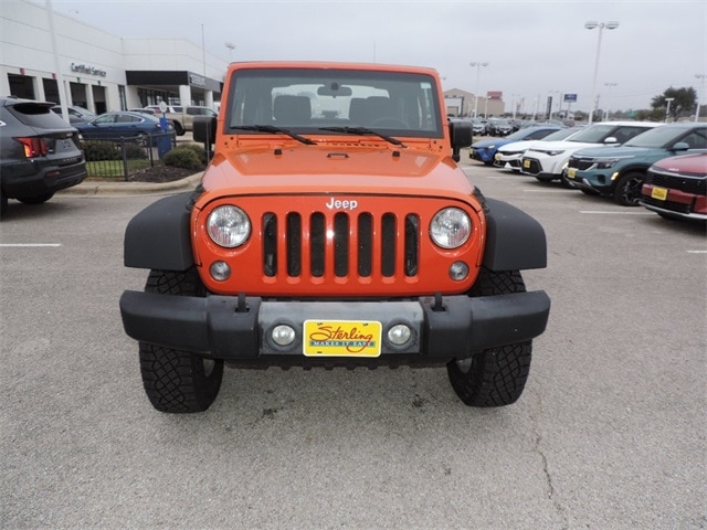 Used 2015 Jeep Wrangler Sport with VIN 1C4AJWAG7FL658096 for sale in Bryan, TX