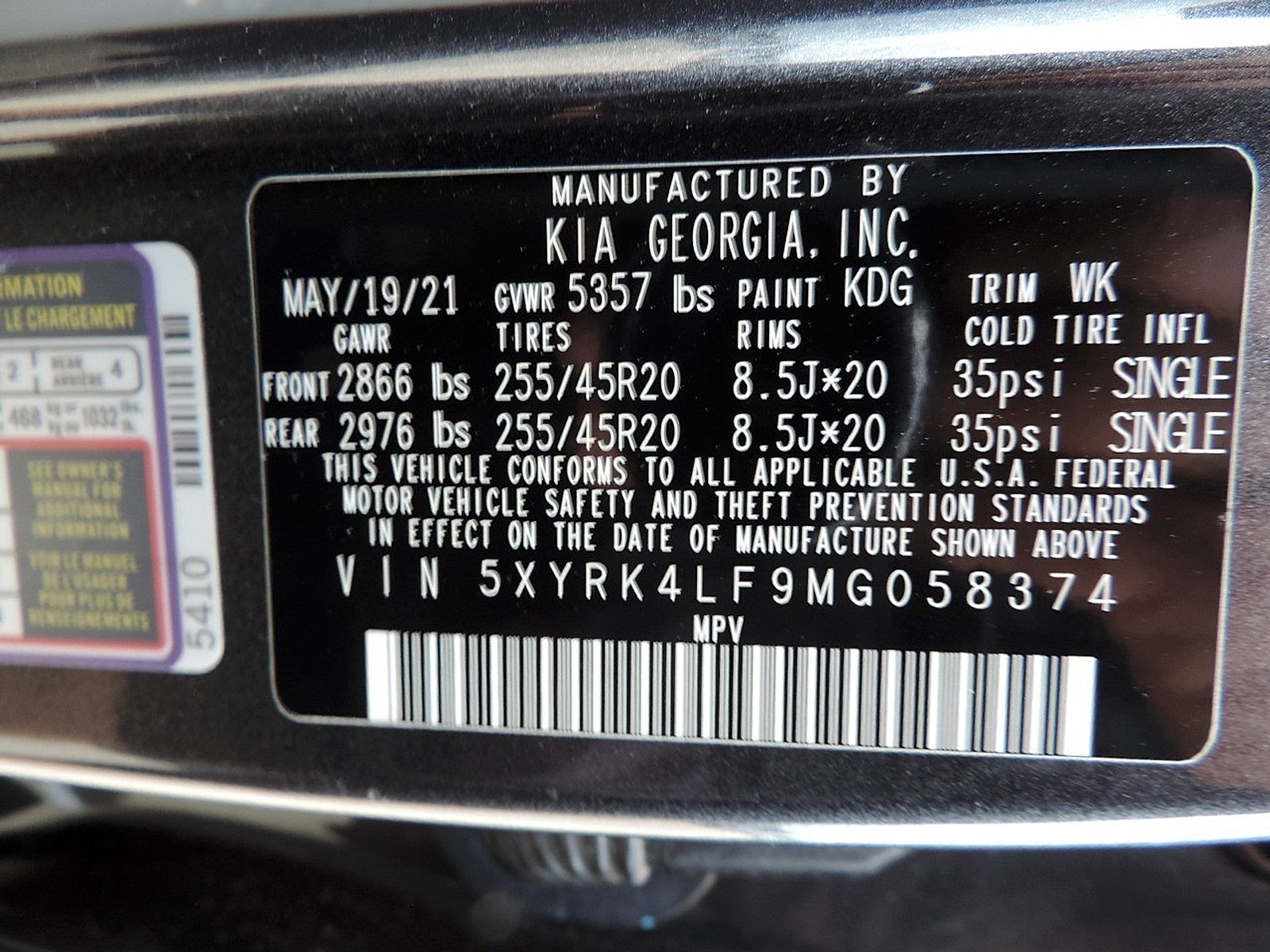 2021 Kia Sorento SX - Photo 11