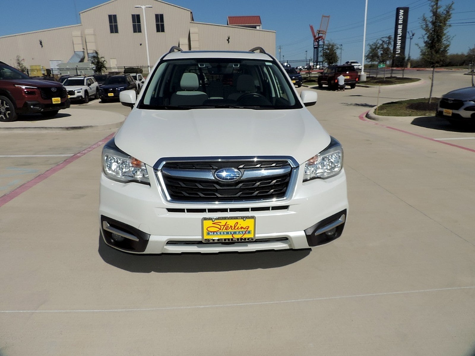 Used 2017 Subaru Forester Premium with VIN JF2SJAGC6HH503624 for sale in Bryan, TX