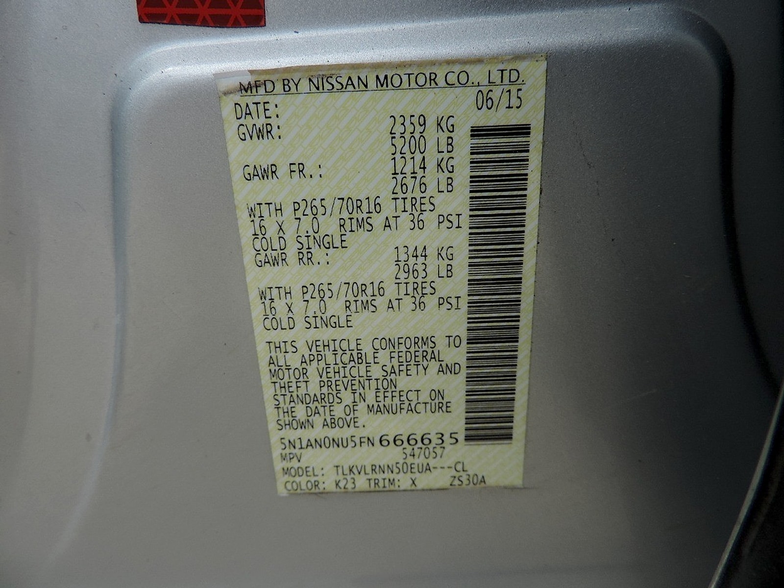 2015 Nissan Xterra S - Photo 12