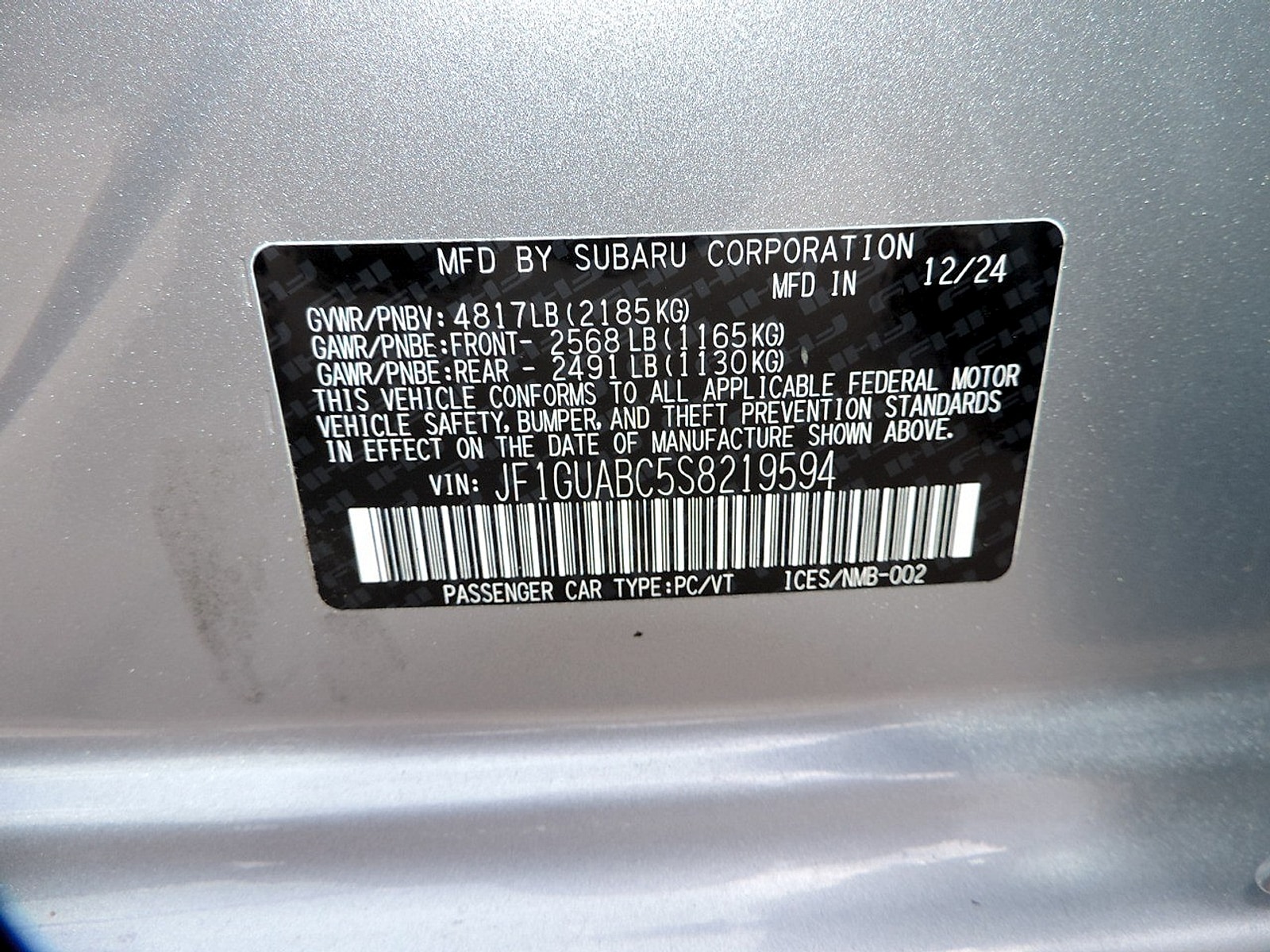 2025 Subaru Impreza Base - Photo 11