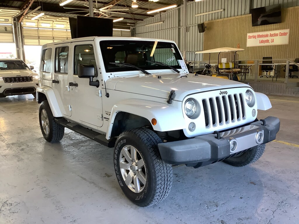 Used 2017 Jeep Wrangler JK Unlimited Sahara 4x4 SUV