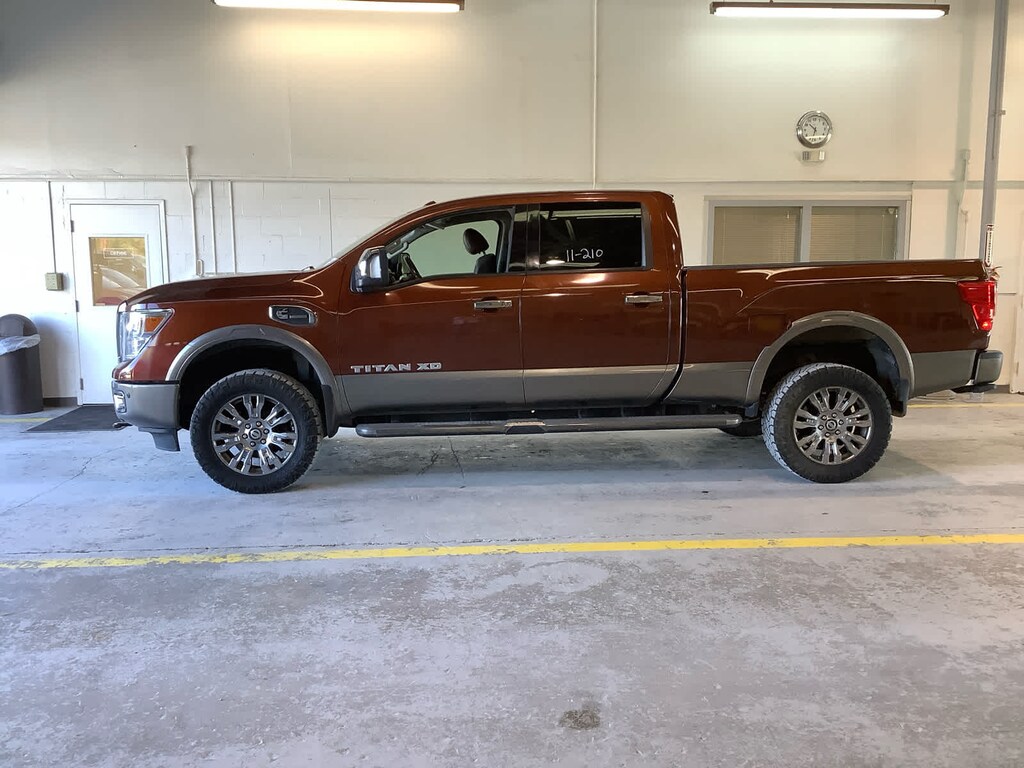 Used 2017 Nissan Titan XD Platinum Reserve Diesel Truck Crew Cab