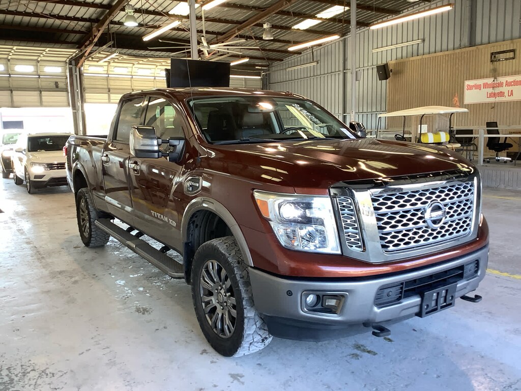 Used 2017 Nissan Titan XD Platinum Reserve Diesel Truck Crew Cab