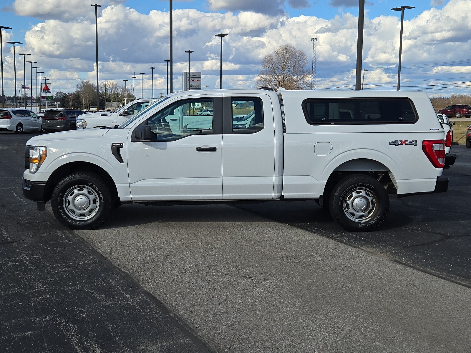 Used 2021 Ford F-150 XL with VIN 1FTEX1EP8MFA04300 for sale in Jasper, IN