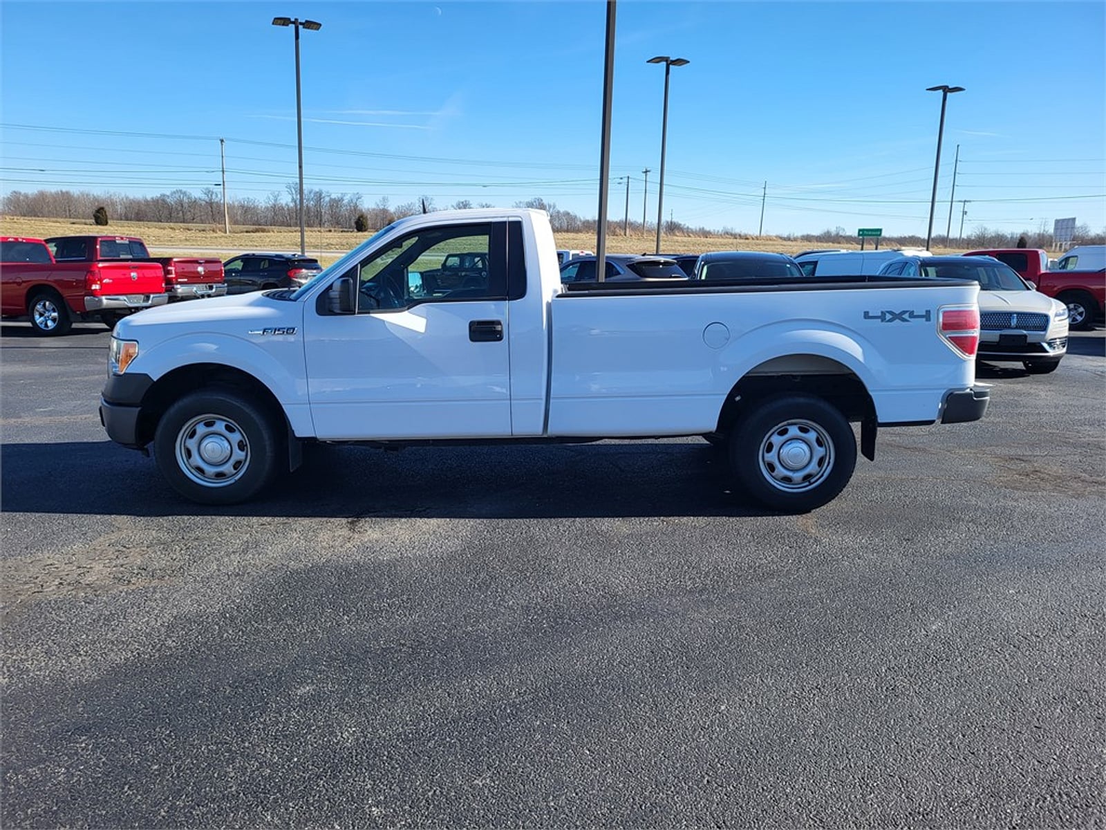 Used 2014 Ford F-150 XL with VIN 1FTMF1EM1EKF94417 for sale in Jasper, IN