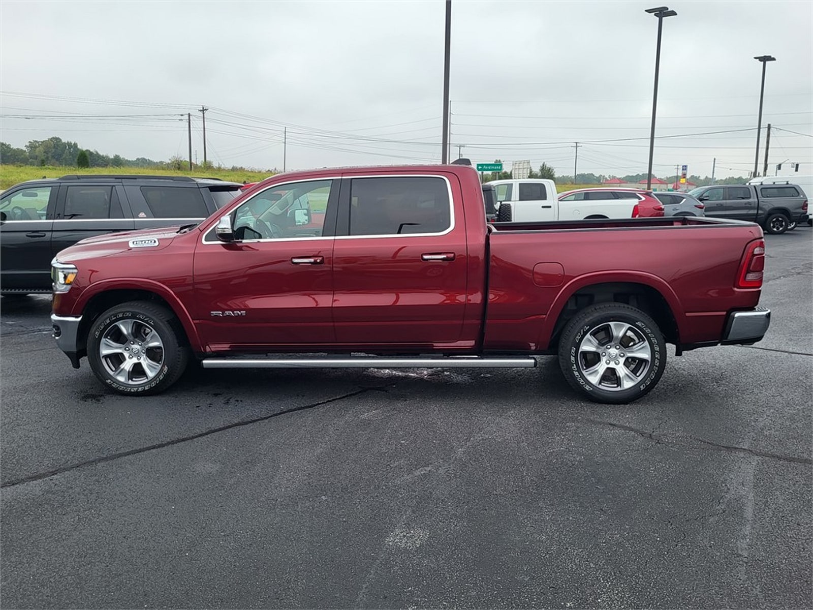 Used 2022 RAM Ram 1500 Pickup Laramie with VIN 1C6SRFRT5NN101759 for sale in Jasper, IN