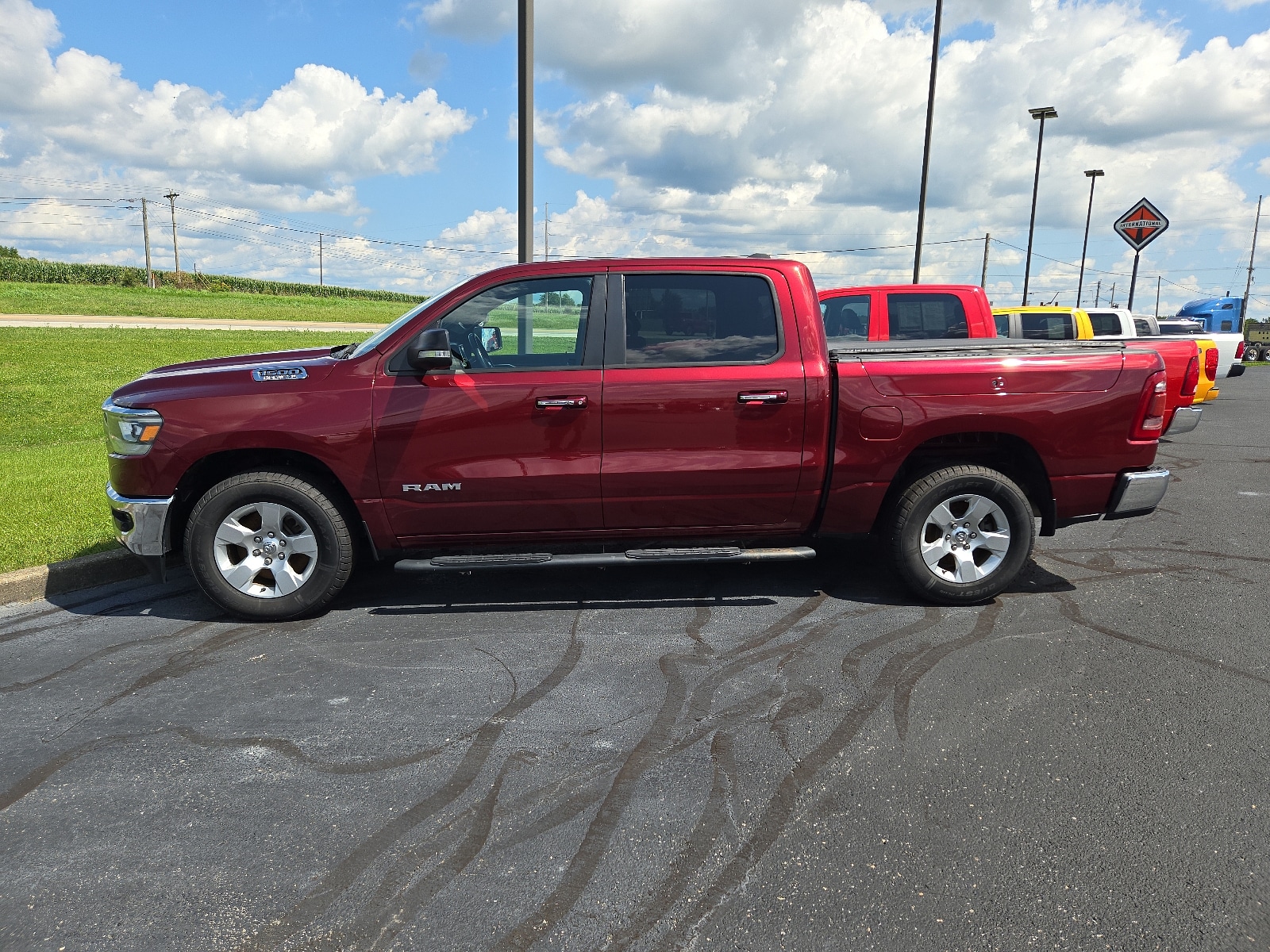 Used 2020 RAM Ram 1500 Pickup Big Horn/Lone Star with VIN 1C6SRFFT9LN395359 for sale in Jasper, IN