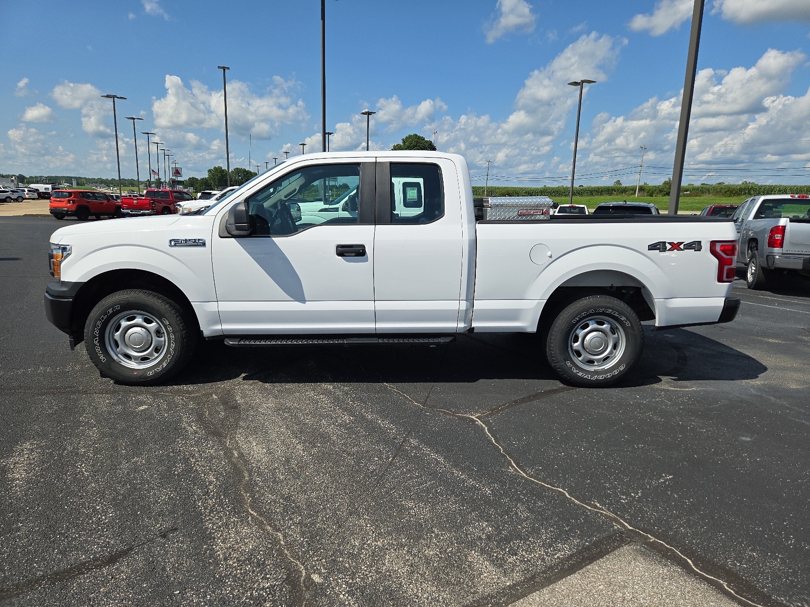 Used 2019 Ford F-150 XL with VIN 1FTEX1EB9KKD35069 for sale in Jasper, IN