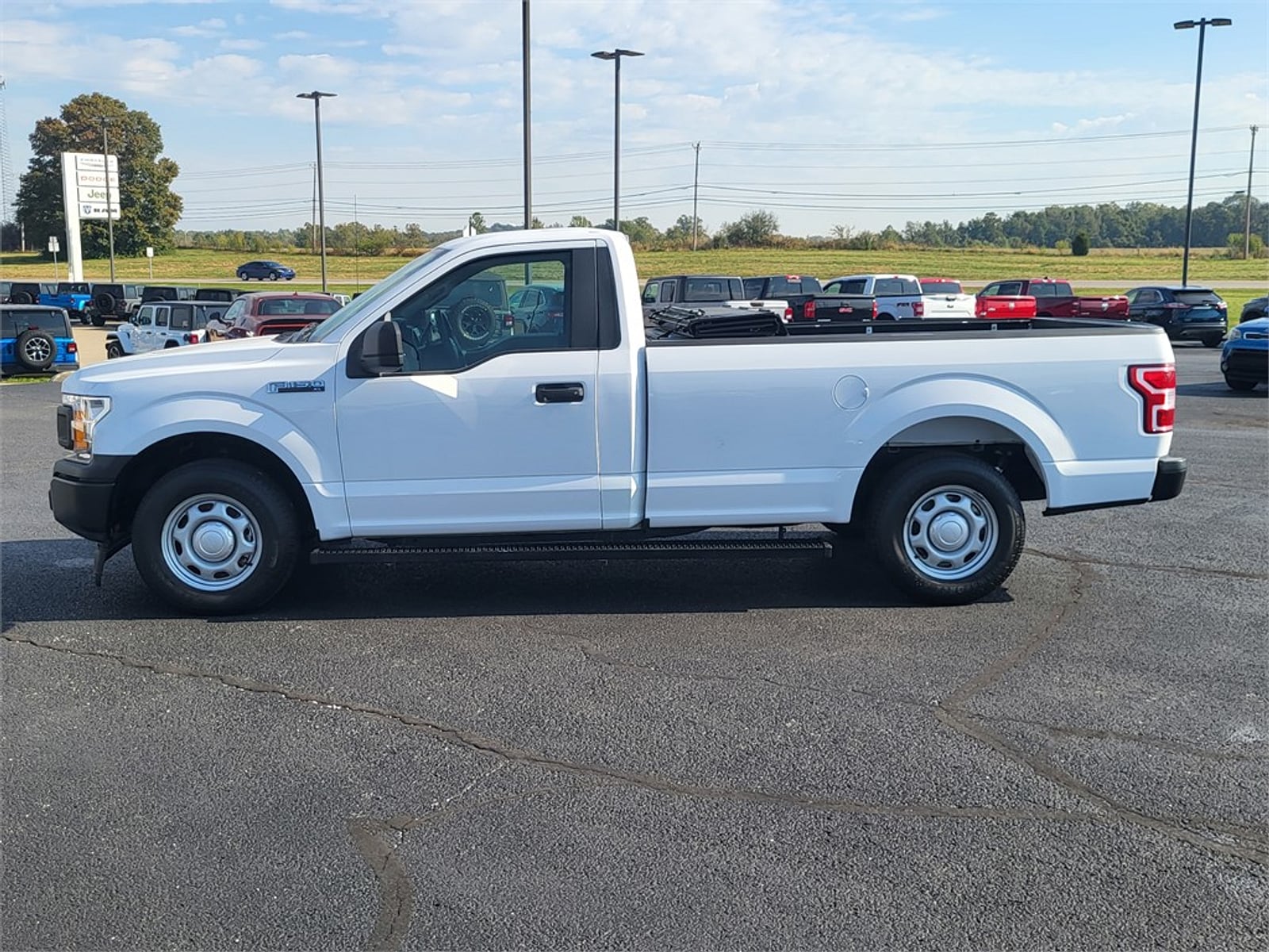 Used 2019 Ford F-150 XLT with VIN 1FTMF1CB9KKC24300 for sale in Jasper, IN