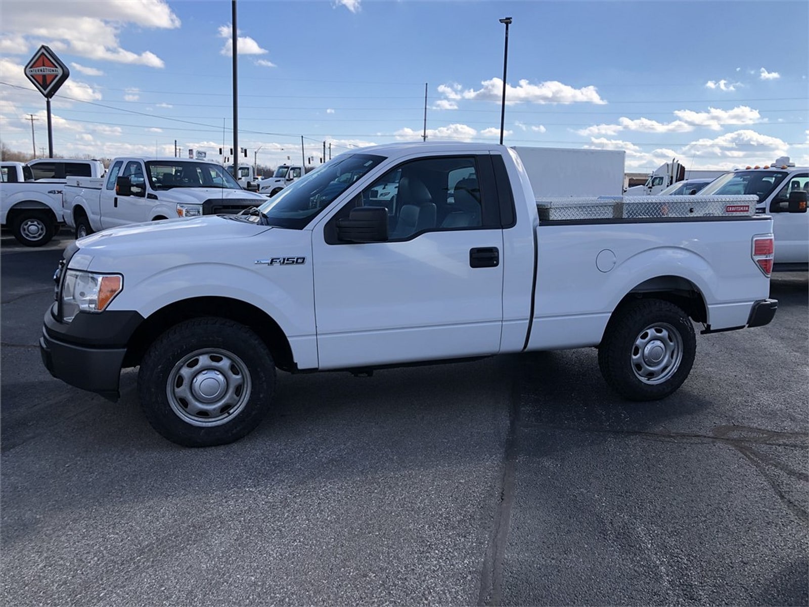 Used 2013 Ford F-150 XL with VIN 1FTMF1CM5DFD56855 for sale in Jasper, IN