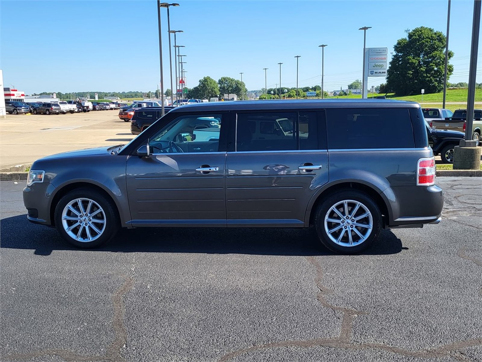 Used 2019 Ford Flex Limited with VIN 2FMGK5D80KBA14547 for sale in Jasper, IN