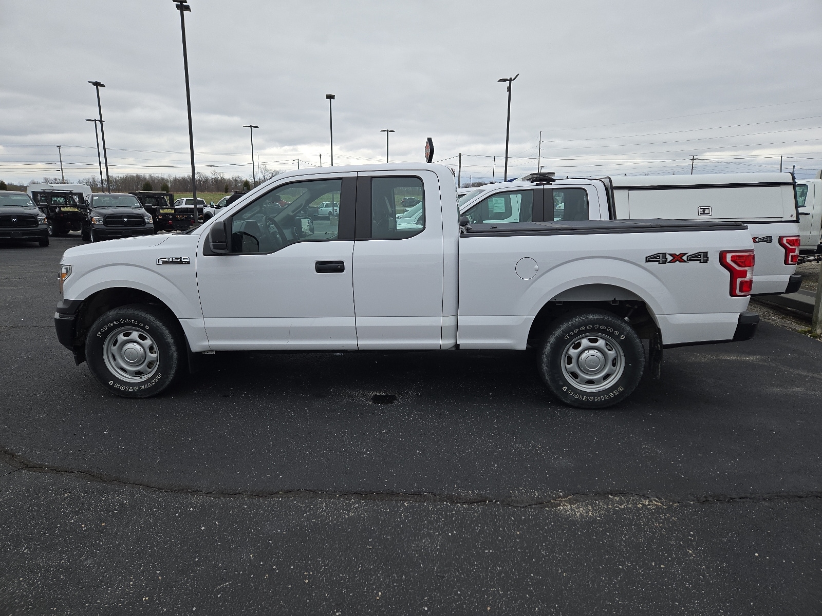 Used 2020 Ford F-150 XL with VIN 1FTEX1EPXLKF57228 for sale in Jasper, IN