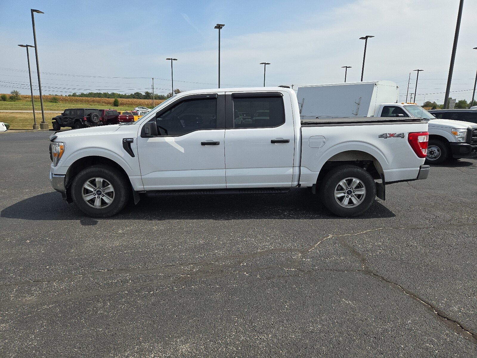 Used 2021 Ford F-150 XL with VIN 1FTFW1E55MKE45914 for sale in Jasper, IN