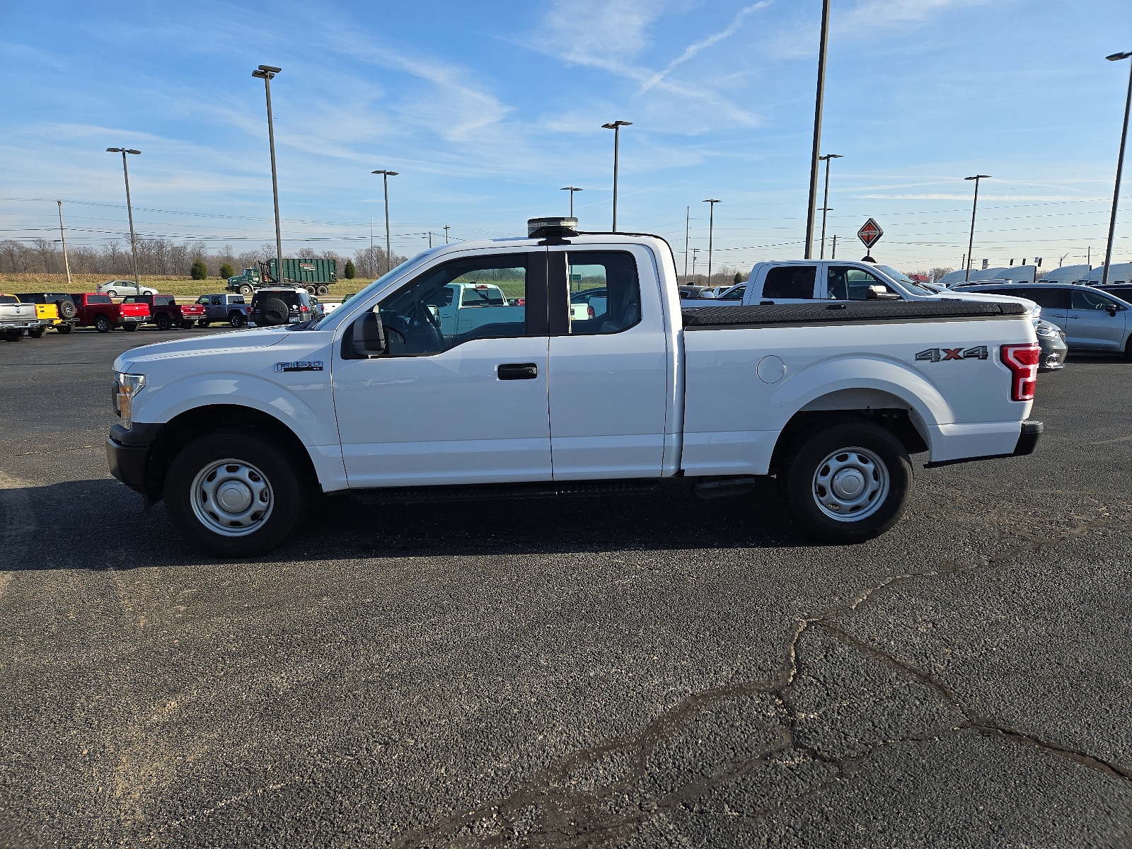 Used 2019 Ford F-150 XL with VIN 1FTEX1EB5KKD35070 for sale in Jasper, IN