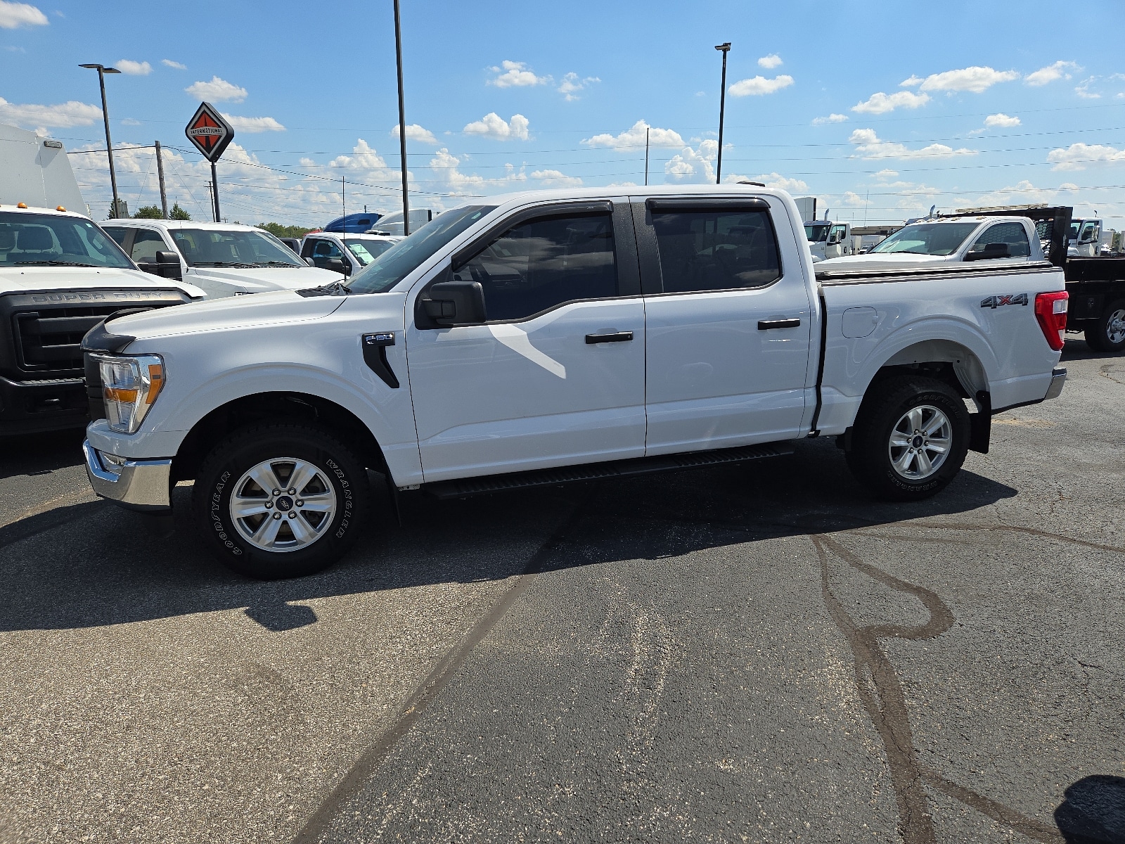 Used 2021 Ford F-150 XL with VIN 1FTFW1E53MKE45913 for sale in Jasper, IN