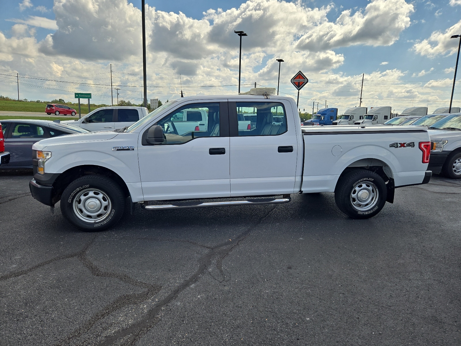 Used 2015 Ford F-150 XL with VIN 1FTFW1EF9FKD62112 for sale in Jasper, IN