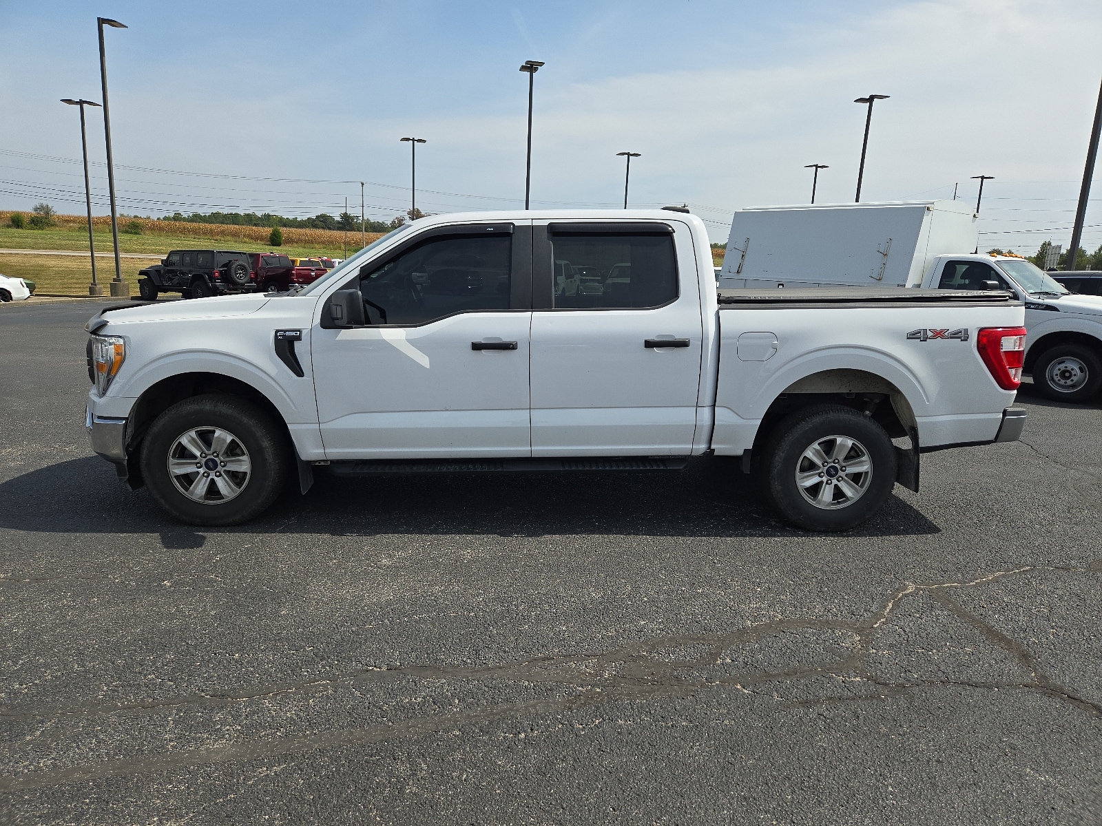 Used 2021 Ford F-150 XL with VIN 1FTFW1E5XMKE45911 for sale in Jasper, IN