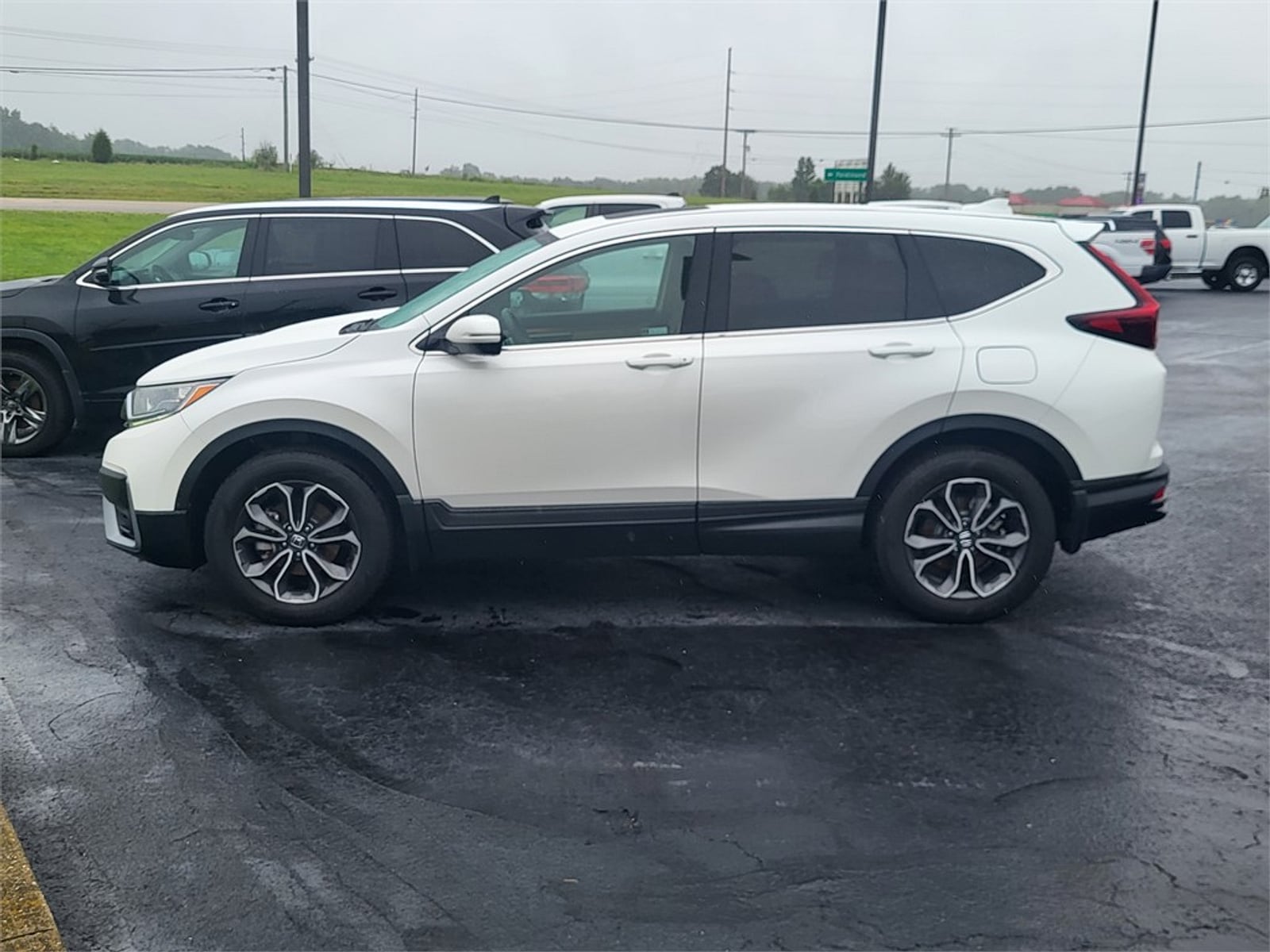 Used 2020 Honda CR-V EX-L with VIN 5J6RW2H80LL038904 for sale in Jasper, IN