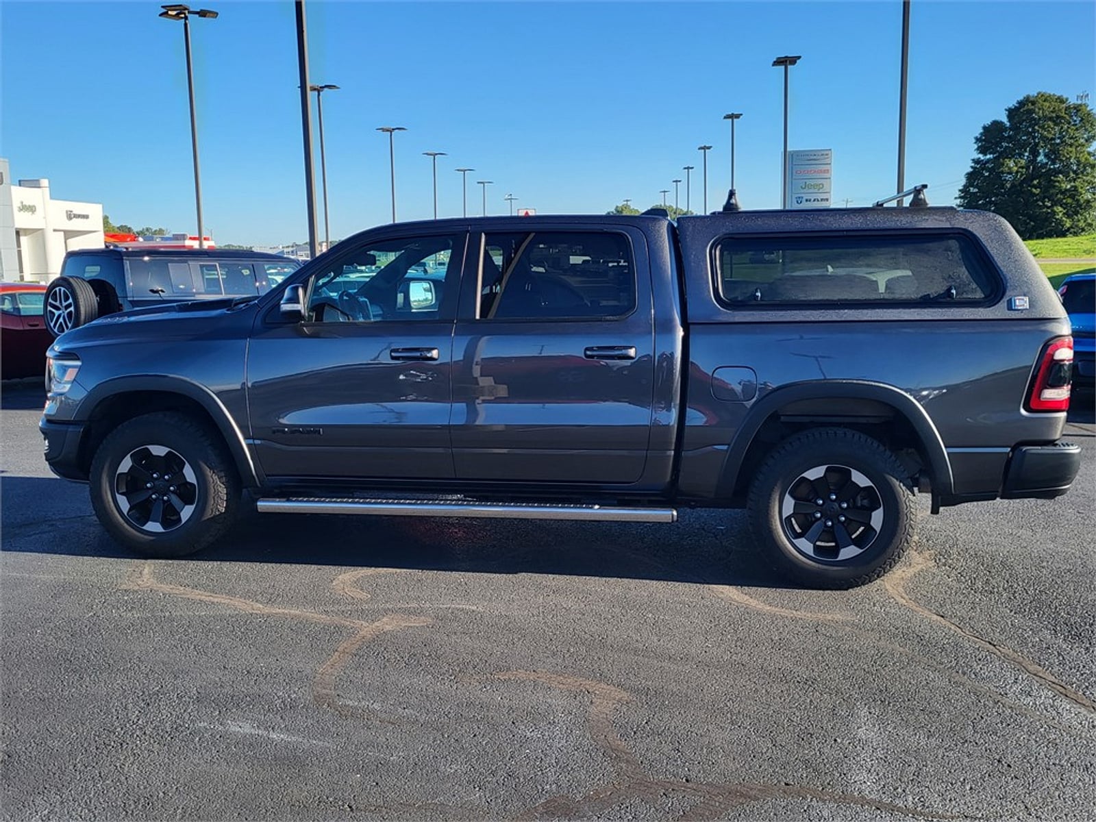 Used 2019 RAM Ram 1500 Pickup Rebel with VIN 1C6SRFLT8KN722028 for sale in Jasper, IN