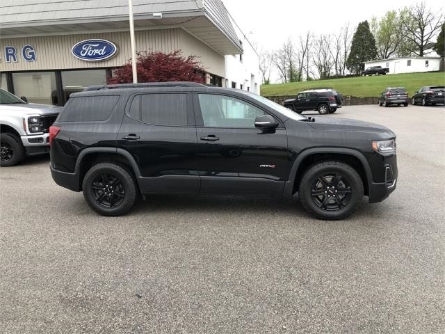 Used 2023 GMC Acadia AT4 with VIN 1GKKNLLS7PZ141845 for sale in Dale, IN