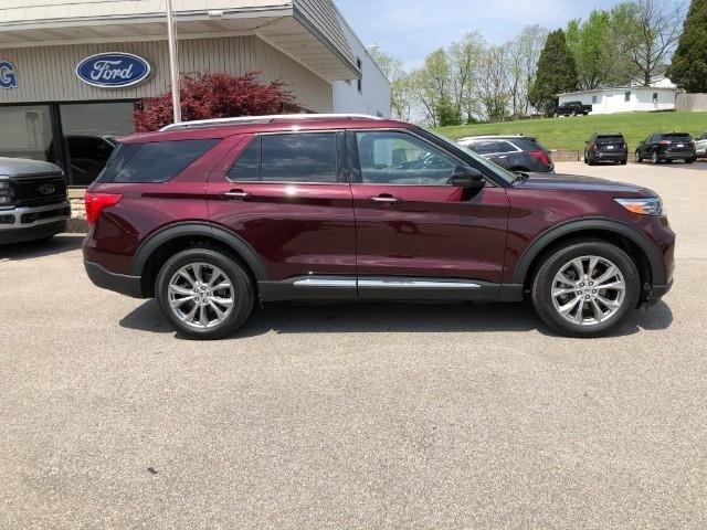 Certified 2022 Ford Explorer Limited with VIN 1FMSK8FH9NGA90919 for sale in Dale, IN