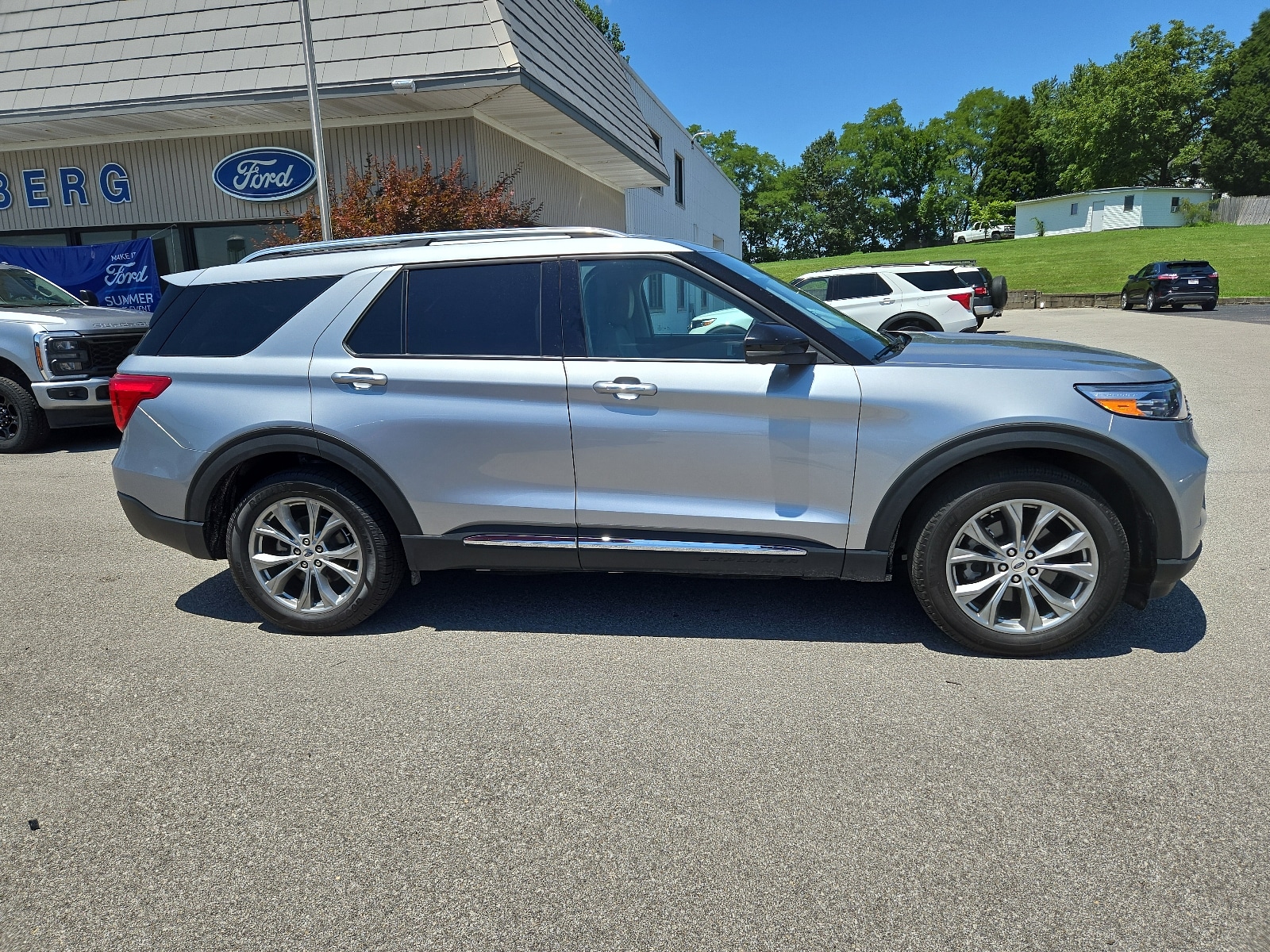 Certified 2022 Ford Explorer Limited with VIN 1FMSK8FH0NGB65751 for sale in Dale, IN