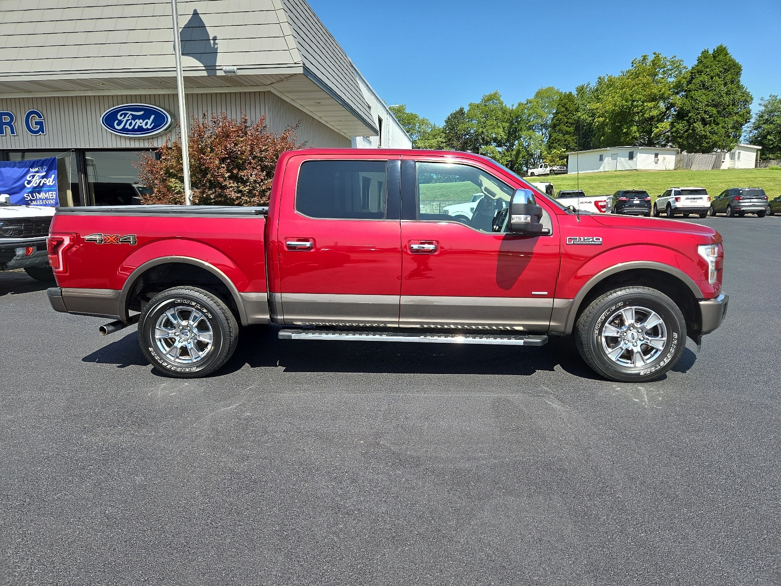 Used 2017 Ford F-150 King Ranch with VIN 1FTEW1EG4HKC10830 for sale in Dale, IN