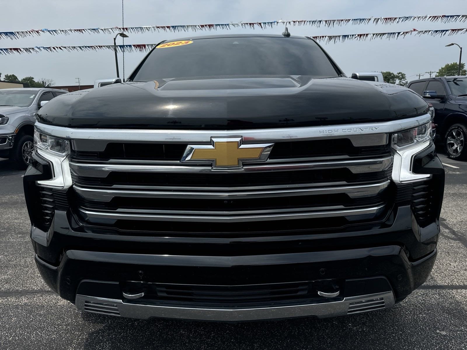 Used 2023 Chevrolet Silverado 1500 High Country with VIN 2GCUDJED0P1123612 for sale in Princeton, IN