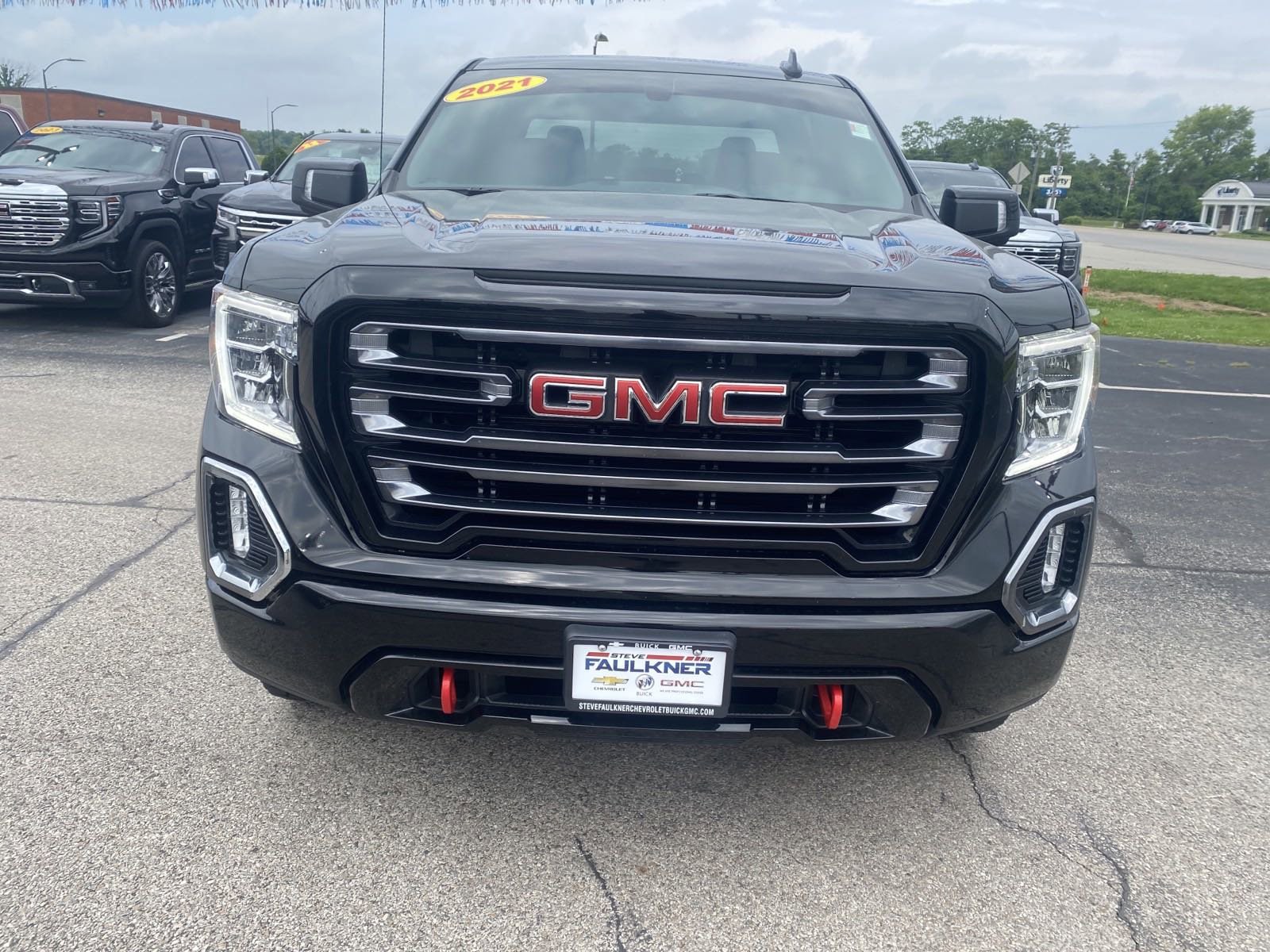 Certified 2021 GMC Sierra 1500 AT4 with VIN 3GTU9EET3MG429979 for sale in Princeton, IN