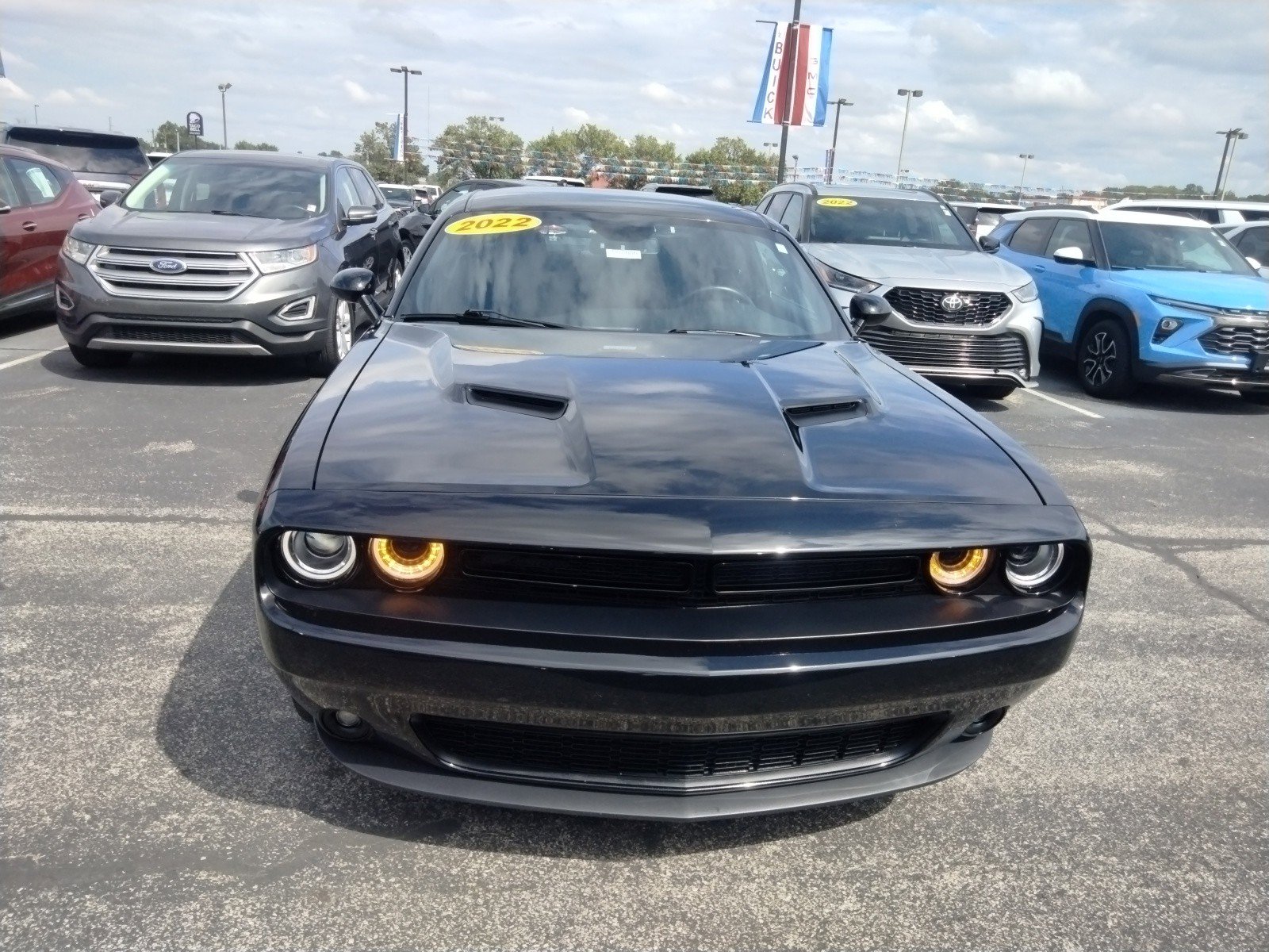 Used 2022 Dodge Challenger SXT with VIN 2C3CDZAG7NH257391 for sale in Princeton, IN