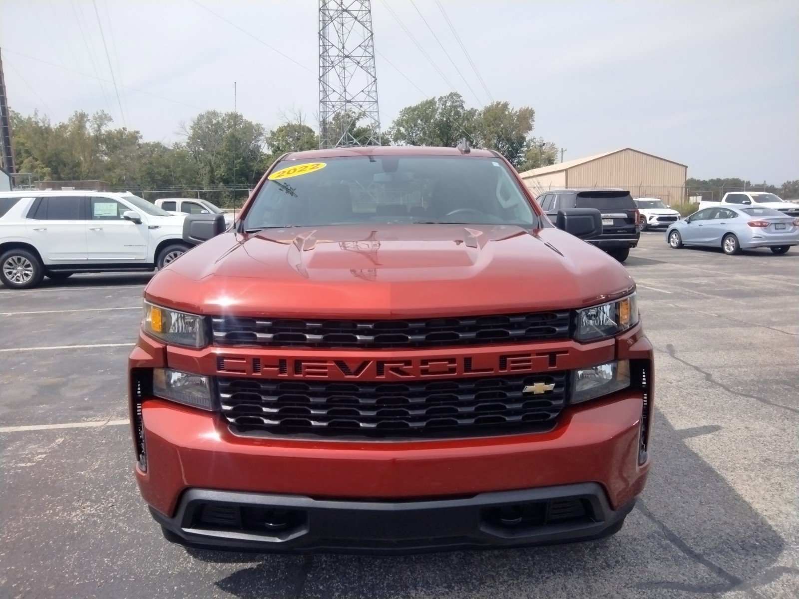 Used 2022 Chevrolet Silverado 1500 Limited Custom with VIN 1GCRYBEK5NZ220601 for sale in Princeton, IN