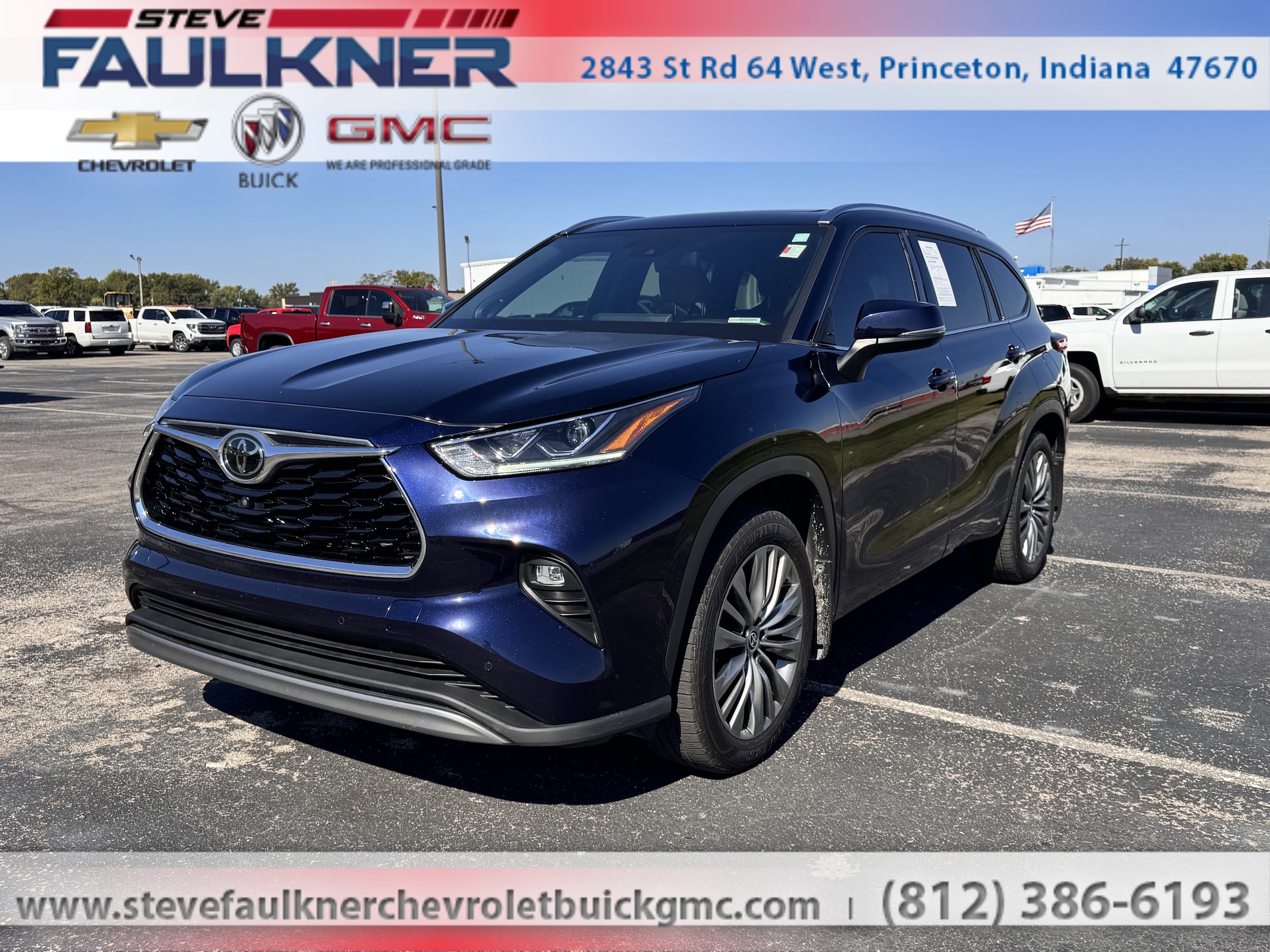 2021 Toyota Highlander Platinum's photo