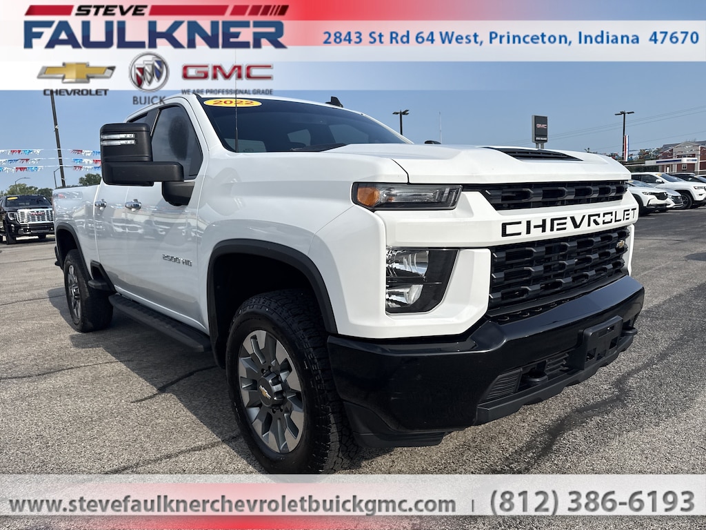Used 2022 Chevrolet Silverado 2500 HD Custom Truck Double Cab