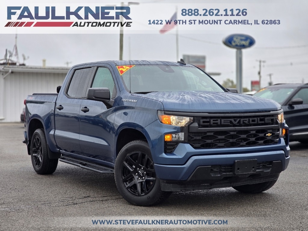 Certified 2024 Chevrolet Silverado 1500 Custom Truck Crew Cab