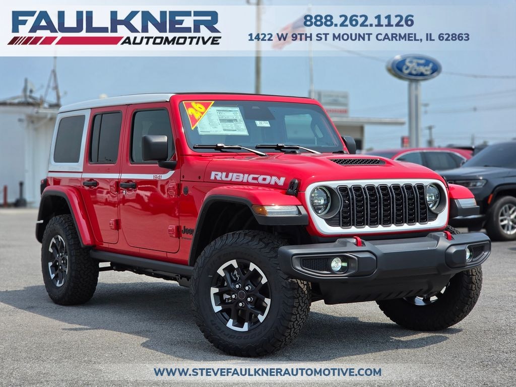 New 2026 Jeep Wrangler 4-DOOR RUBICON Sport Utility