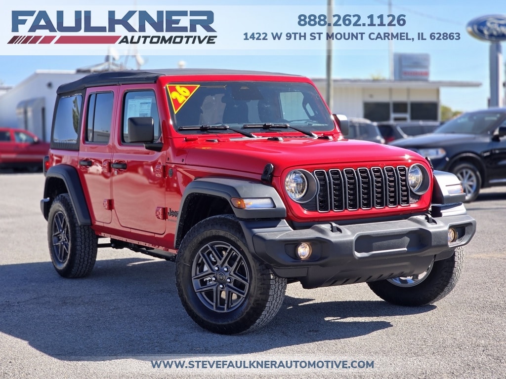 New 2026 Jeep Wrangler 4-DOOR SPORT S Sport Utility