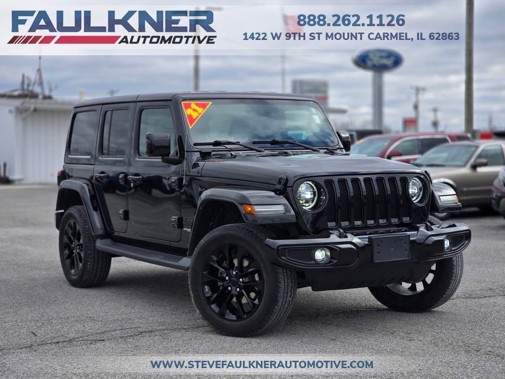 Used 2021 Jeep Wrangler Unlimited Sahara High Altitude SUV