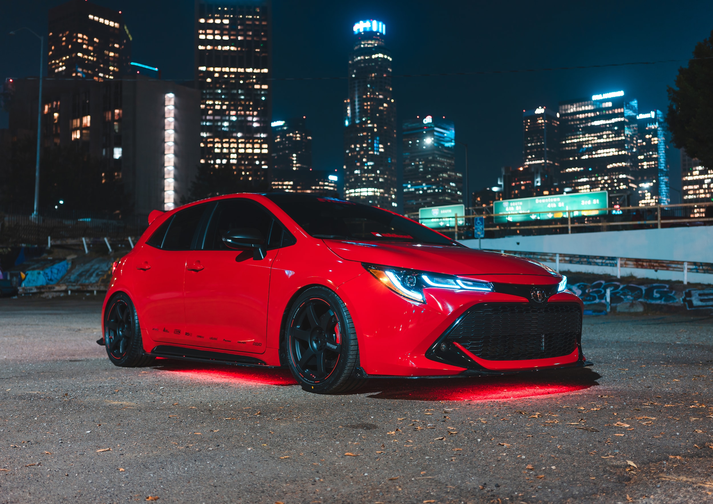 Battle Of The Shops Custom Corolla Hatchbacks At Sema 2018 Steve Landers Toyota Nwa