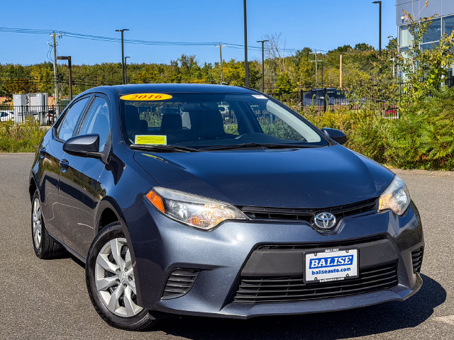Used 2016 Toyota Corolla LE with VIN 2T1BURHE4GC571511 for sale in Hadley, MA