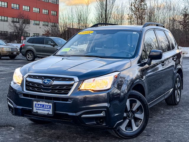 Used 2018 Subaru Forester Premium with VIN JF2SJAECXJH479160 for sale in Hadley, MA