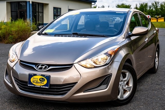 Used 2014 Hyundai Elantra SE with VIN 5NPDH4AE4EH484406 for sale in Hadley, MA