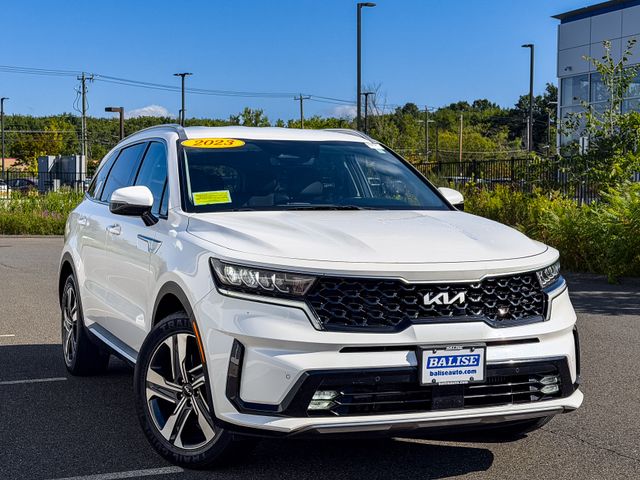 Used 2023 Kia Sorento EX Hybrid with VIN KNDRHDLG7P5176332 for sale in Hadley, MA