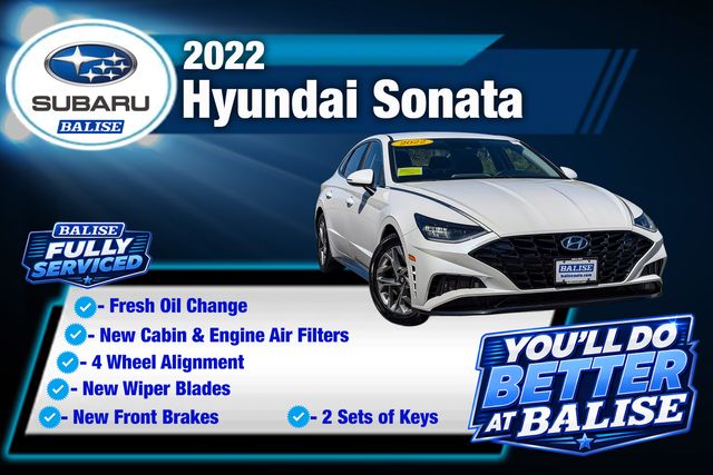 Used 2022 Hyundai Sonata SEL with VIN KMHL64JA9NA218297 for sale in Hadley, MA