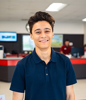 Staff member Jarrod Awand from ID_31ae39893e4e